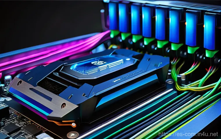 파워서플라이 용량 계산법 - **Prompt 1: The Heart of the PC - Stability and Quality**
    "A highly detailed, futuristic render ...